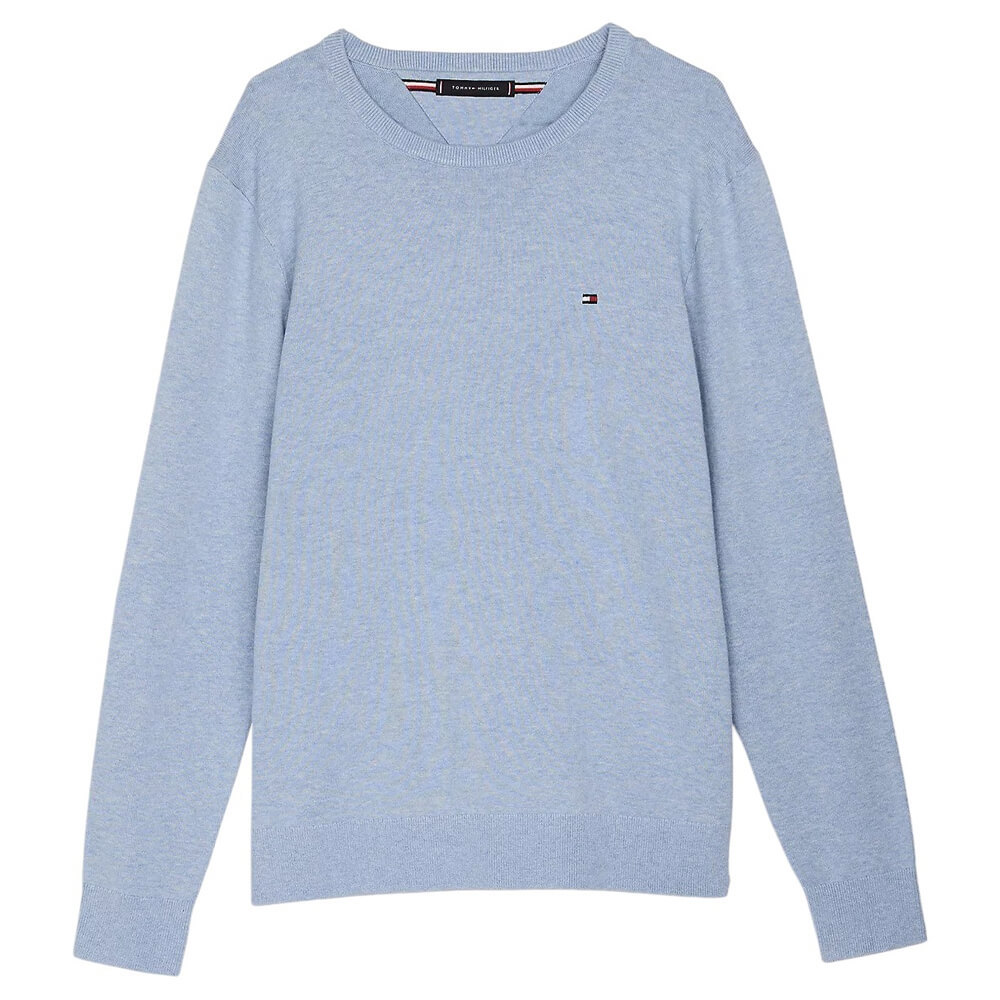 Tommy Hilfiger Flag Embroidery Crew Neck Jumper